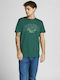 Jack & Jones Men's Short Sleeve T-shirt Green