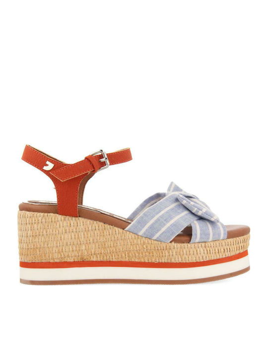 Gioseppo Women's Leather Ankle Strap Platforms ...