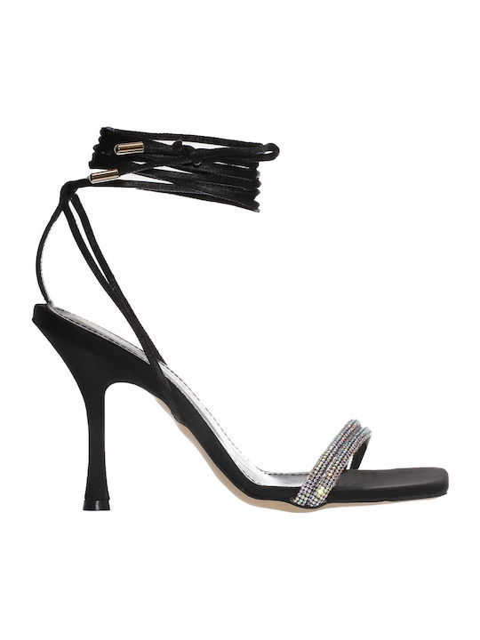Envie Shoes Υφασμάτινα Πέδιλα Μαύρα