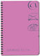 Typotrust Phone Directory with Greek Alphabet Pink 15x20cm