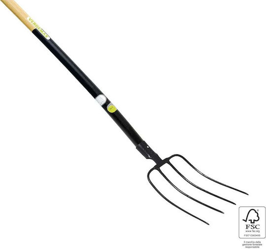 Verdemax Pitchfork 4 Teeth with Handle 6177