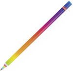 Pencil fun rainbow Brunnen purple