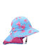 Zoocchini Kids' Hat Fabric Sunscreen Sharks Light Blue