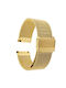 BRAZILE MILANESE 10mm SILVER YELLOW GOLD