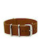 Strap NATO Brown Fabric 22mm