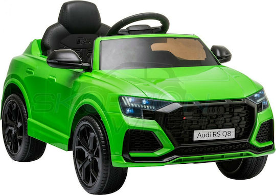 Audi RS Q8 Μονοθέσιο με Τηλεκοντρόλ Licensed 12 Volt Πράσινο για 3+ Ετών