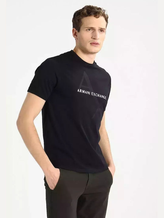 Armani Exchange Men's T-Shirt with Logo Black