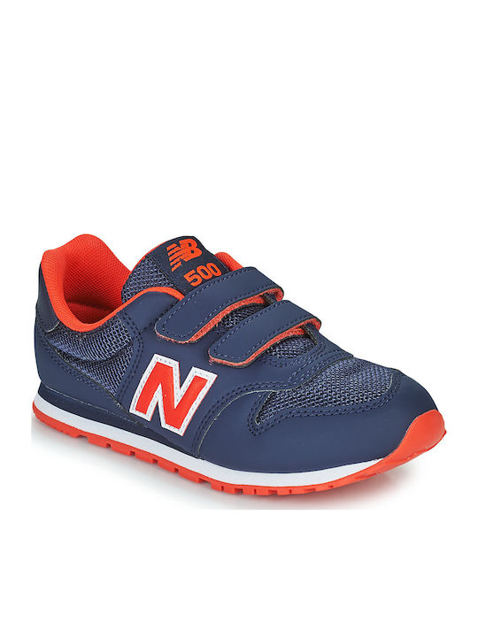 New Balance 500 Παιδικά Sneakers με Σκρατς Μπλε