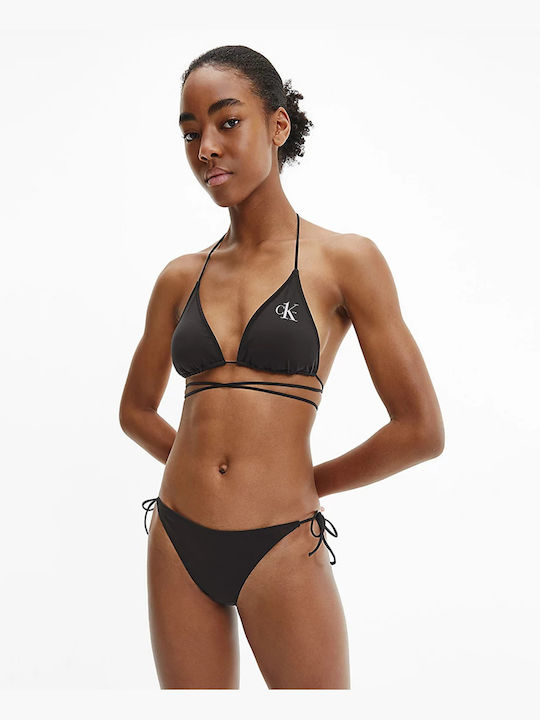 Calvin Klein Bikini Slip with Ties Black