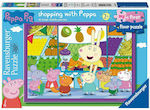 Kids Puzzle Shopping with Peppa for 2++ Years 16pcs Ravensburger