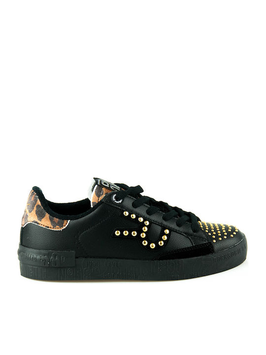 Spider Дамски Плоски Маратонки Черен