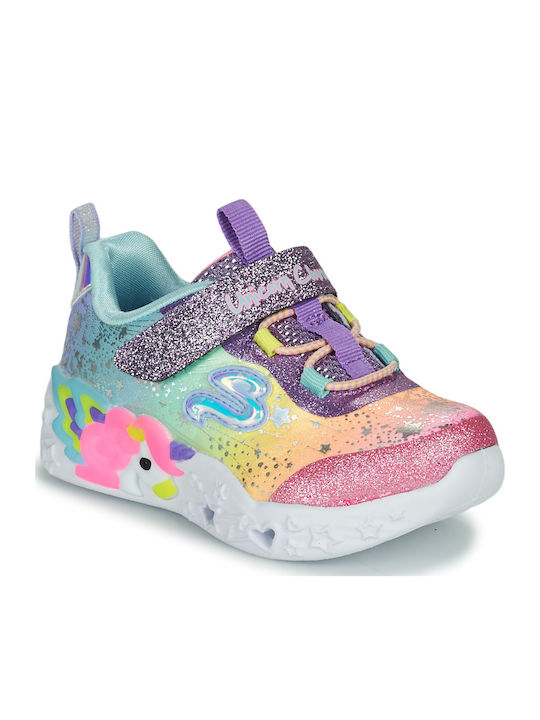 Unicorn Storm Kinder Sneakers mit Klettverschluss Mehrfarbig