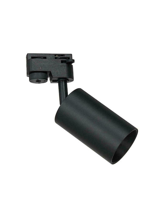 Eko Light Pipe Μονό Σποτ με Ντουί GU10 σε Μαύρο...