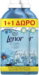 Lenor Weichspüler Fresh mit Duft Ozean-Flucht 2x1035ml