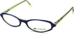 Vogue Women's Acetate Prescription Eyeglass Frames Navy Blue VO2246 1056