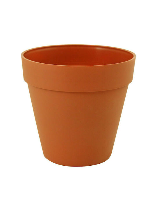 Round pot "DECO" terracotta No 9