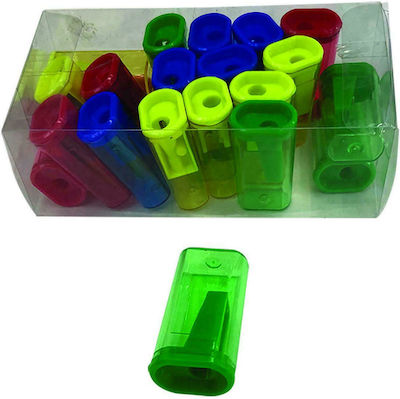 Justnote Plastic Pencil Sharpener Barrel 24τμχ