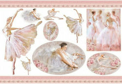 Stamperia Dancer Ριζόχαρτο Decoupage