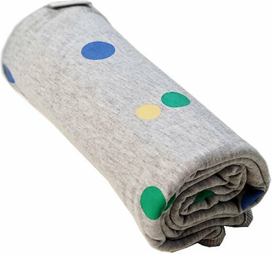 Minene Decke Wickeltücher für Kinderzimmer Printed Baumwolle Gray 80x80cm