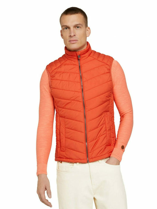 Tom Tailor Авангарден Puffer Смарт Червен Червен