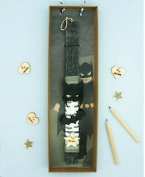 Easter Candle Flat with Box Batman Black