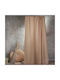 Melinen Jacquard Fabric Shower Curtain 180x180cm Beige