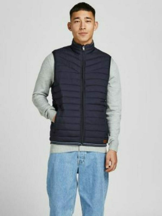 Jack & Jones Αμάνικο Μπουφάν Puffer Αντιανεμικό...