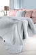 Guy Laroche Divine Подредба Покривало Кингсайз Микрофибър Silver 220x240см 2бр