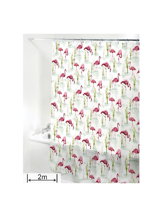 Cyclops Shower Curtain 180x180cm Pink