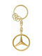 Keychain Mercedes-Benz Brussel Metallic Gold