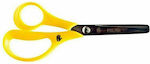 Milan Children's Scissors Left-Handers 15cm with Metallic Blade Yellow