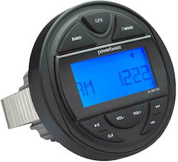PowerBass Ηχοσύστημα Σκάφους 20W με AUX / Bluetooth / USB Μαύρο