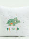 Borea Kids Decorative Pillow Printed Dino White 45x45cm