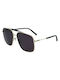 MCM Men's Sunglasses with Gold Metal Frame and Black Lens MCM161S 717