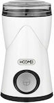 Hoomei Electric Coffee Grinder 150W for 50gr Beans White