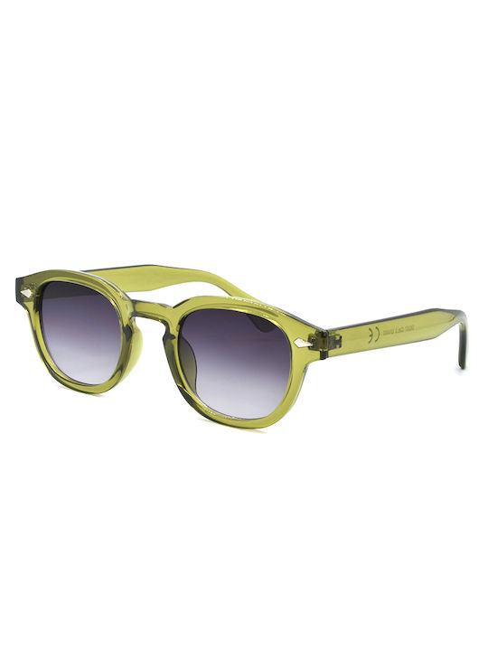 Awear Moda Sonnenbrillen mit Green Rahmen und Gray Verlaufsfarbe Linse