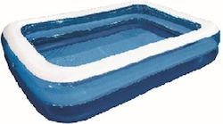 Avenli Kinder Pool Aufblasbar Blau/Weiß 200x150x50cm