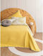 Palamaiki Cotton Baby Quilt Juniper 110x140cm Yellow