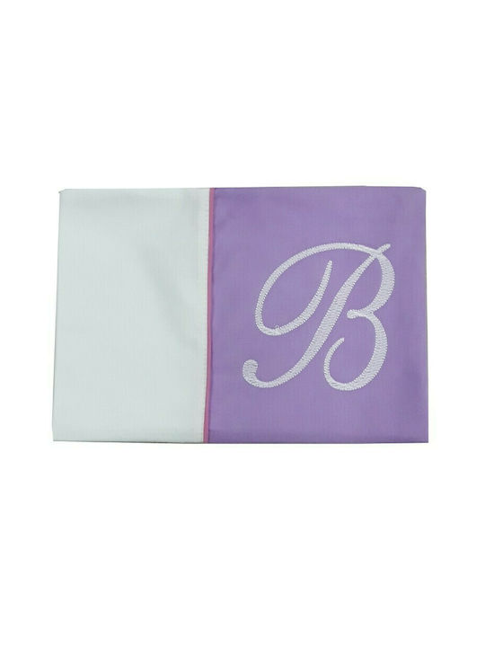 Beboulino B Baby Cotton Pillowcase Purple 33x49cm