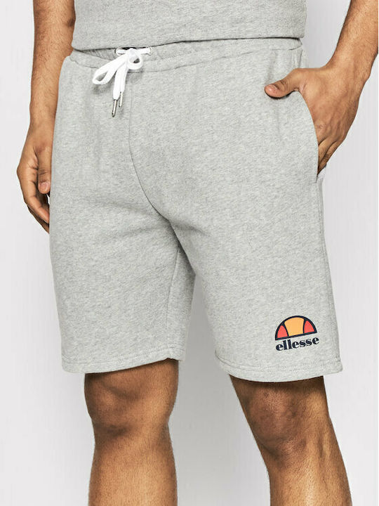 Ellesse Malviva Αθλητική Ανδρική Βερμούδα Γκρι