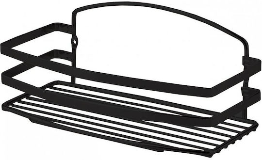 Tekno-Tel 455.BK084/BL An der Wand montiert Badezimmerregal Inox mit 1 Regal 25x13x10cm
