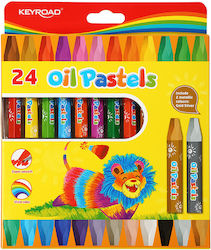 Keyroad Oil Pastels 24colours KR972140