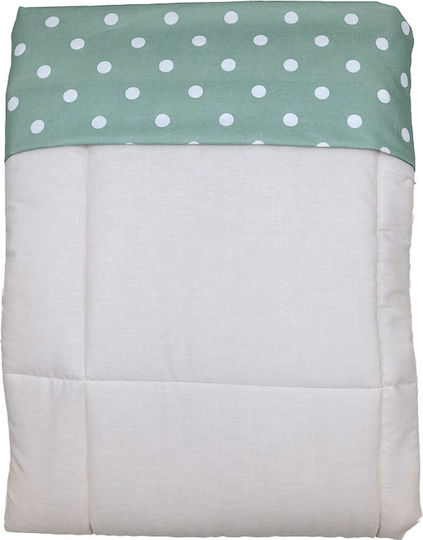 Baby Star Tiny Friends Grüne Kinderbettdecken 105x145cm 7022Χ