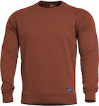 Pentagon Hawk Sweater Blank Hanorac Maroon Red K09019-74