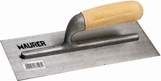 Maurer Σπάτουλα Φινιρίσματος Μεταλλική 280x120mm με Ξύλινη Λαβή 87428
