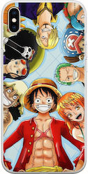 One Piece iPhone X / XS Flexible TPU (Διάφανη Σιλικόνη)