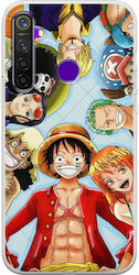 One Piece Realme 5 Pro Flexibles TPU (Transparentes Silikon)