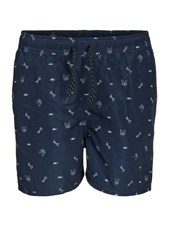 Jack & Jones Παιδικό Μαγιό Βερμούδα / Σορτς Μπλε