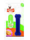 Nylabone Moderate Dental Chew Πλαστικό Παιχνίδι Κόκκαλο Σκύλου Μασητικό με Γεύση Κοτόπουλο XSmall Μπλε 1τμχ