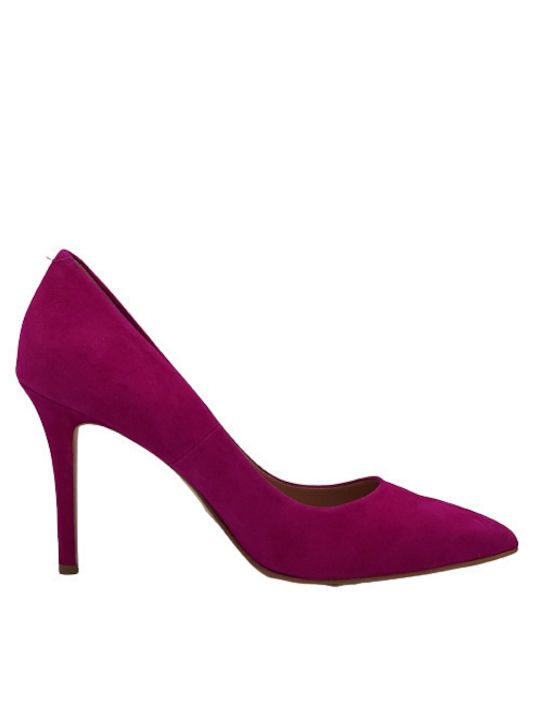 Mourtzi Suede Ascunse Pantofi cu toc cu Toc Stiletto Fuchsia